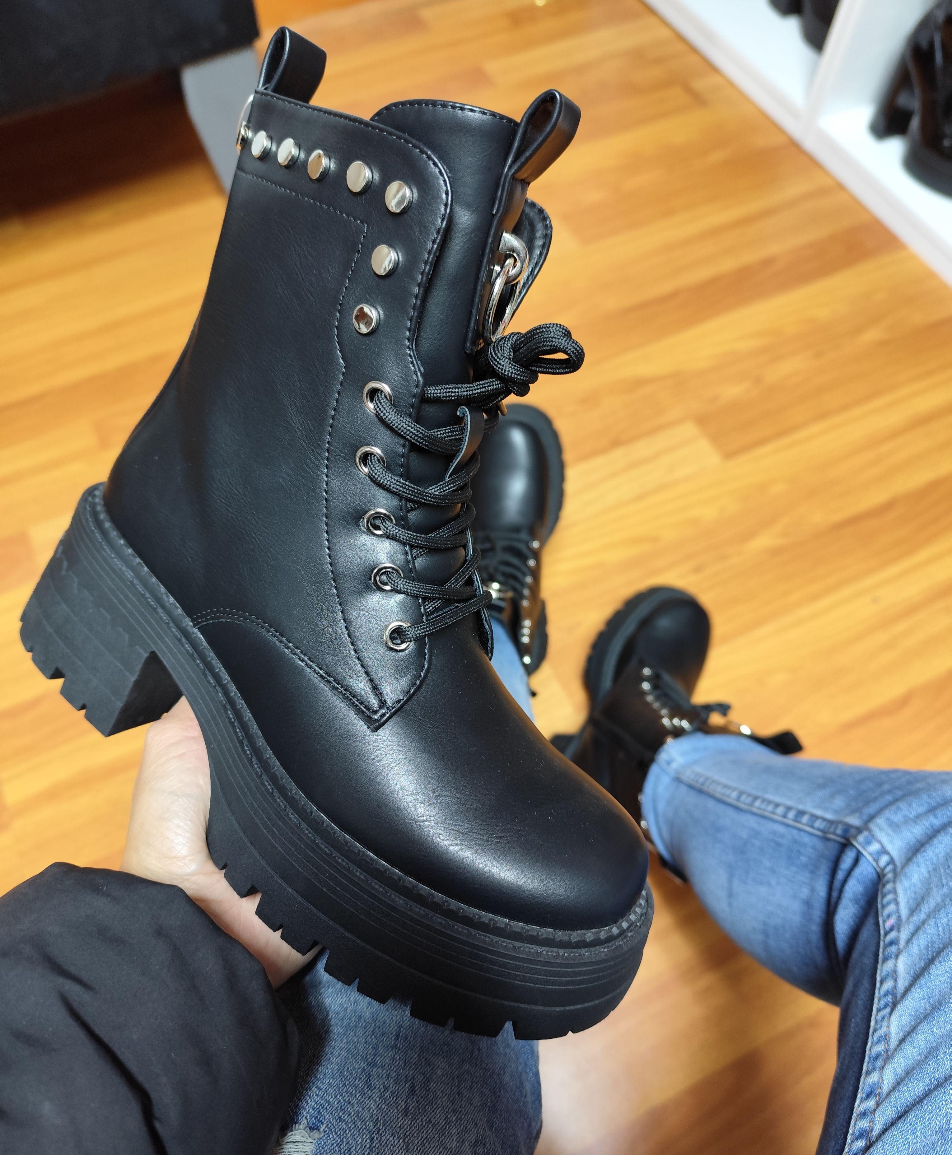 Botin Tacha Mujer con Plataforma M475-2