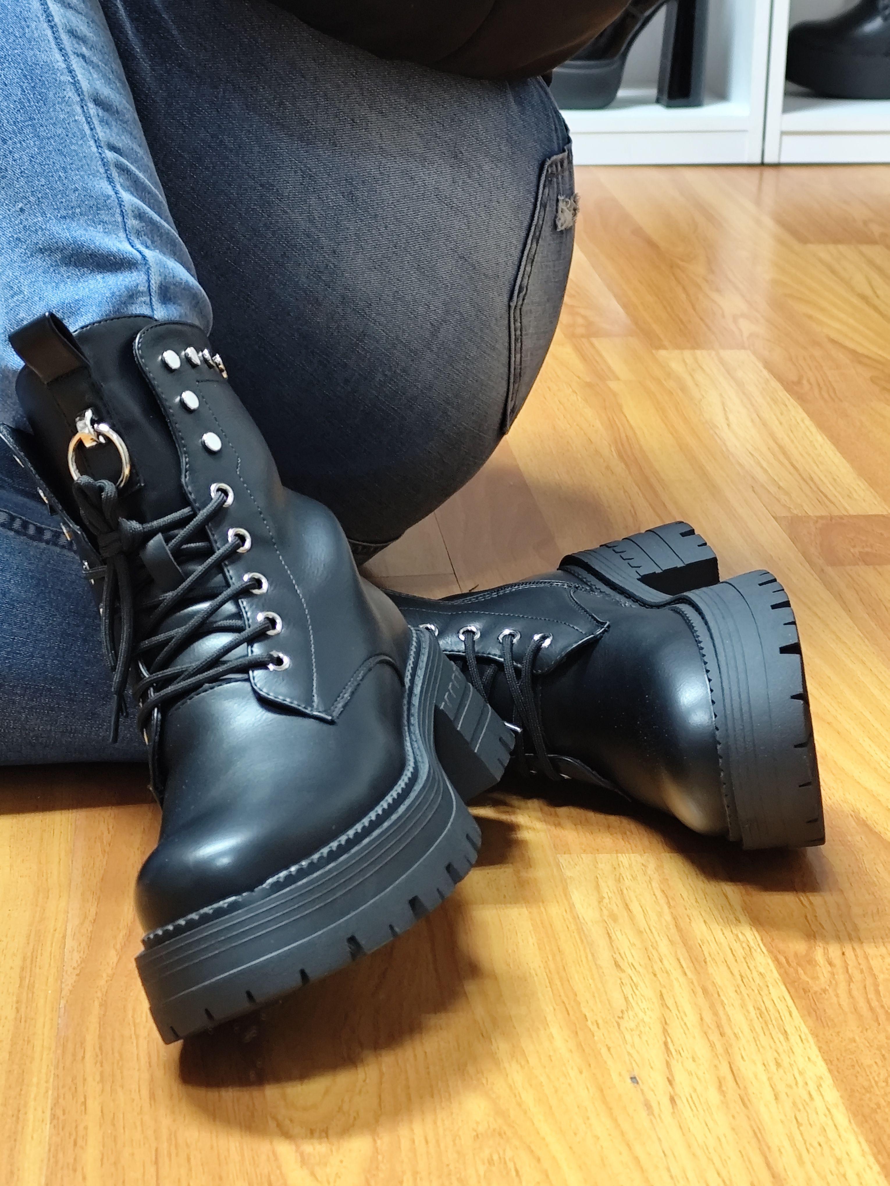 Botin Tacha Mujer con Plataforma M475-2