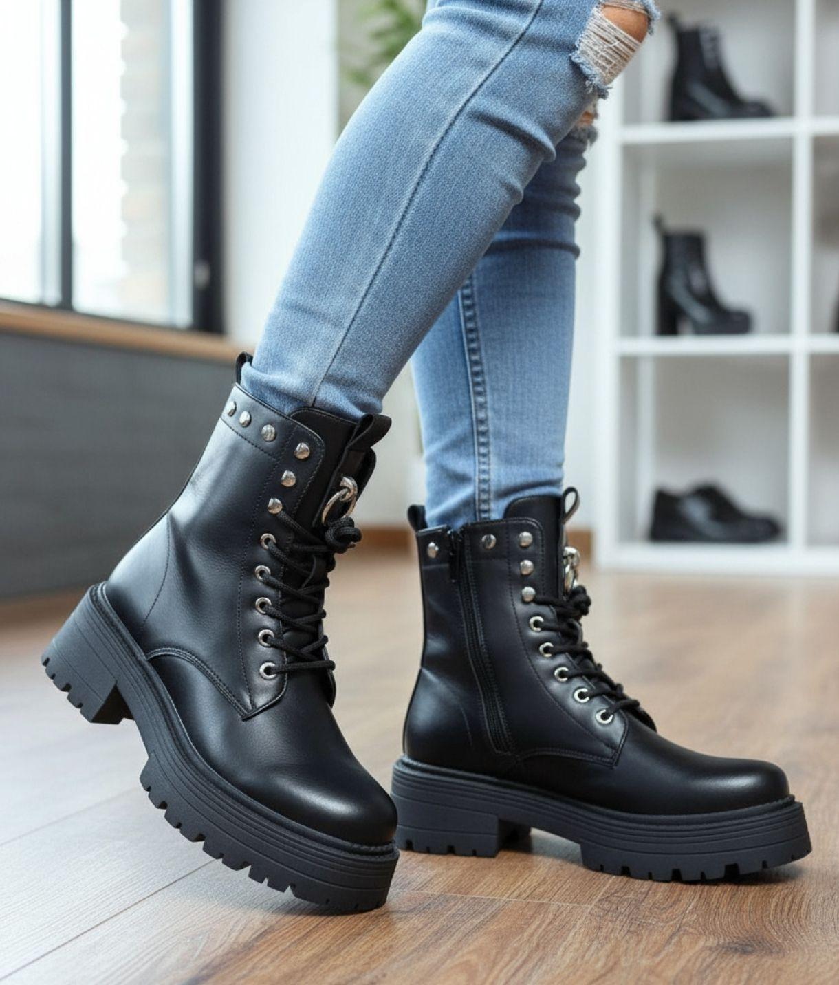 Botin Tacha Mujer con Plataforma M475-0