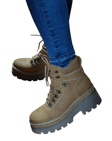 Botin Mujer con Plataforma  M455-0