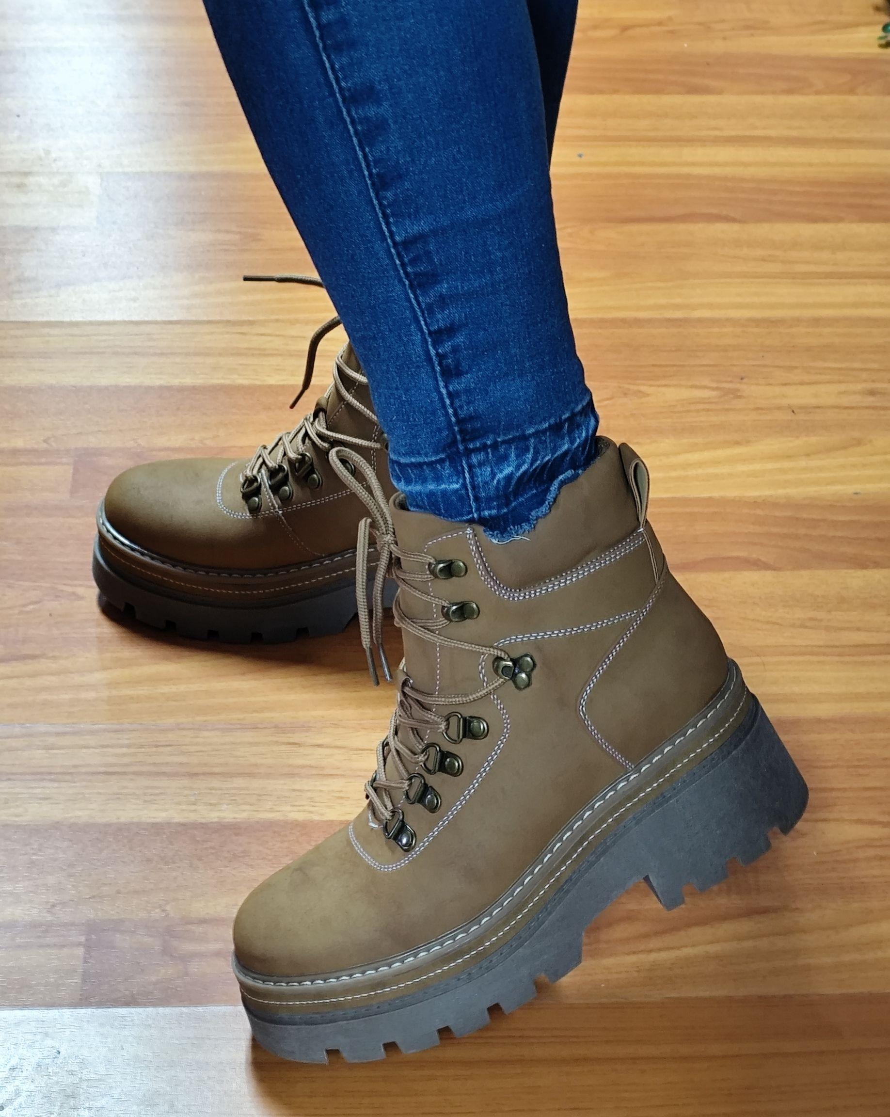 Botin Mujer con Plataforma  M455-1