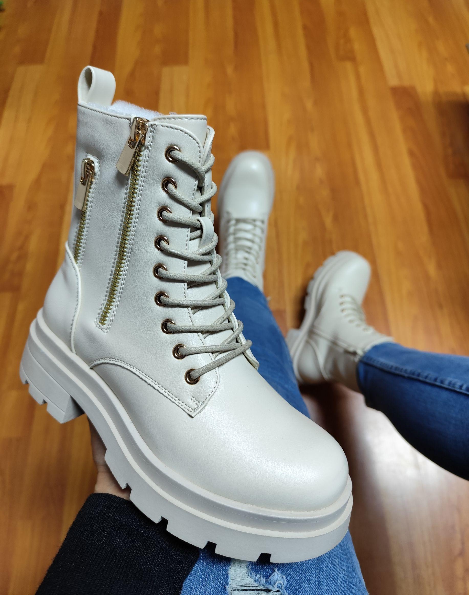 Botin Mujer Beige  M442-1