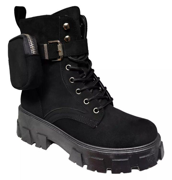 Botin Mujer Bototo gamuza  M3780 Horma Grande-0