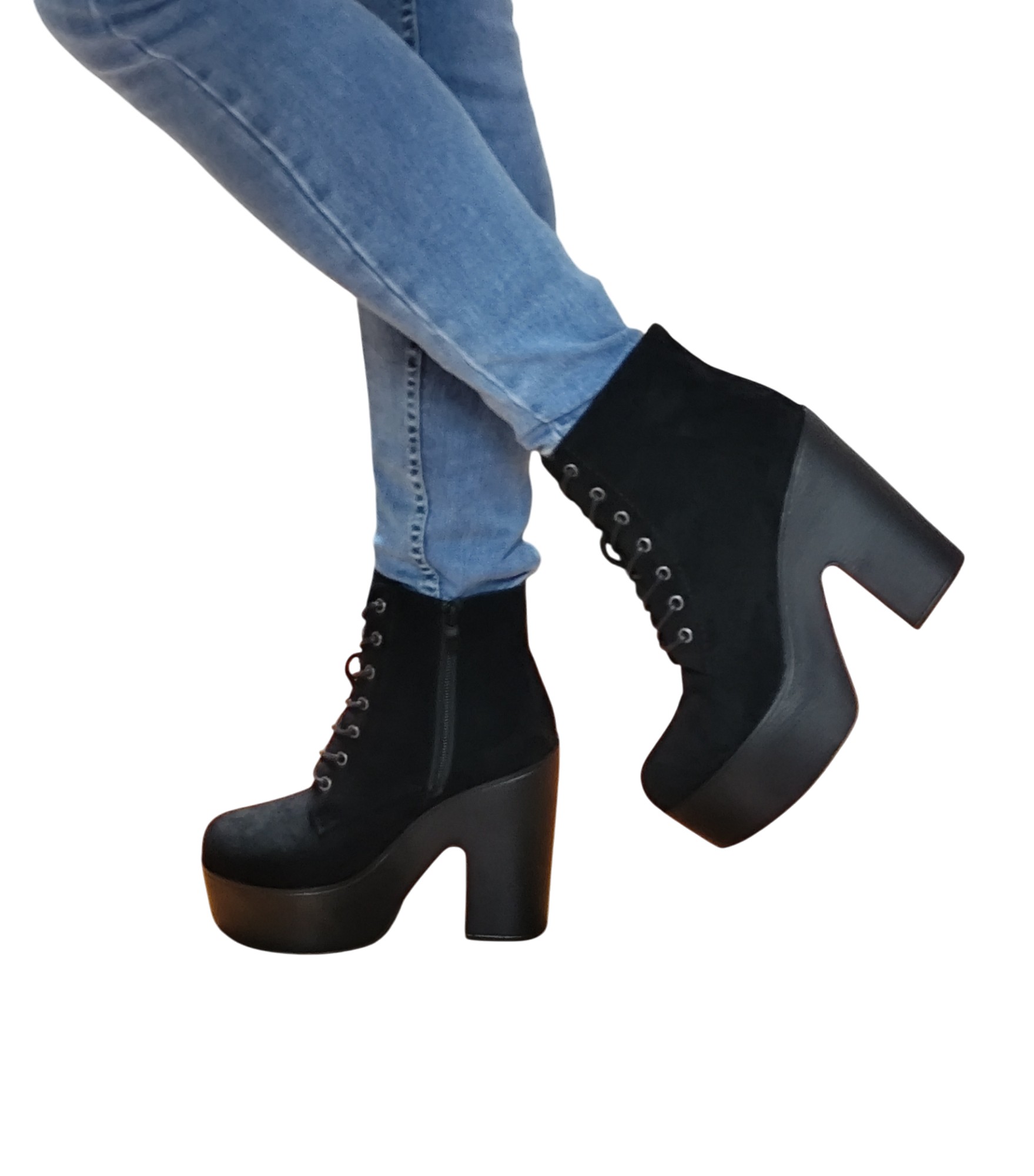 Botin Mujer  en Gamuza M295-0