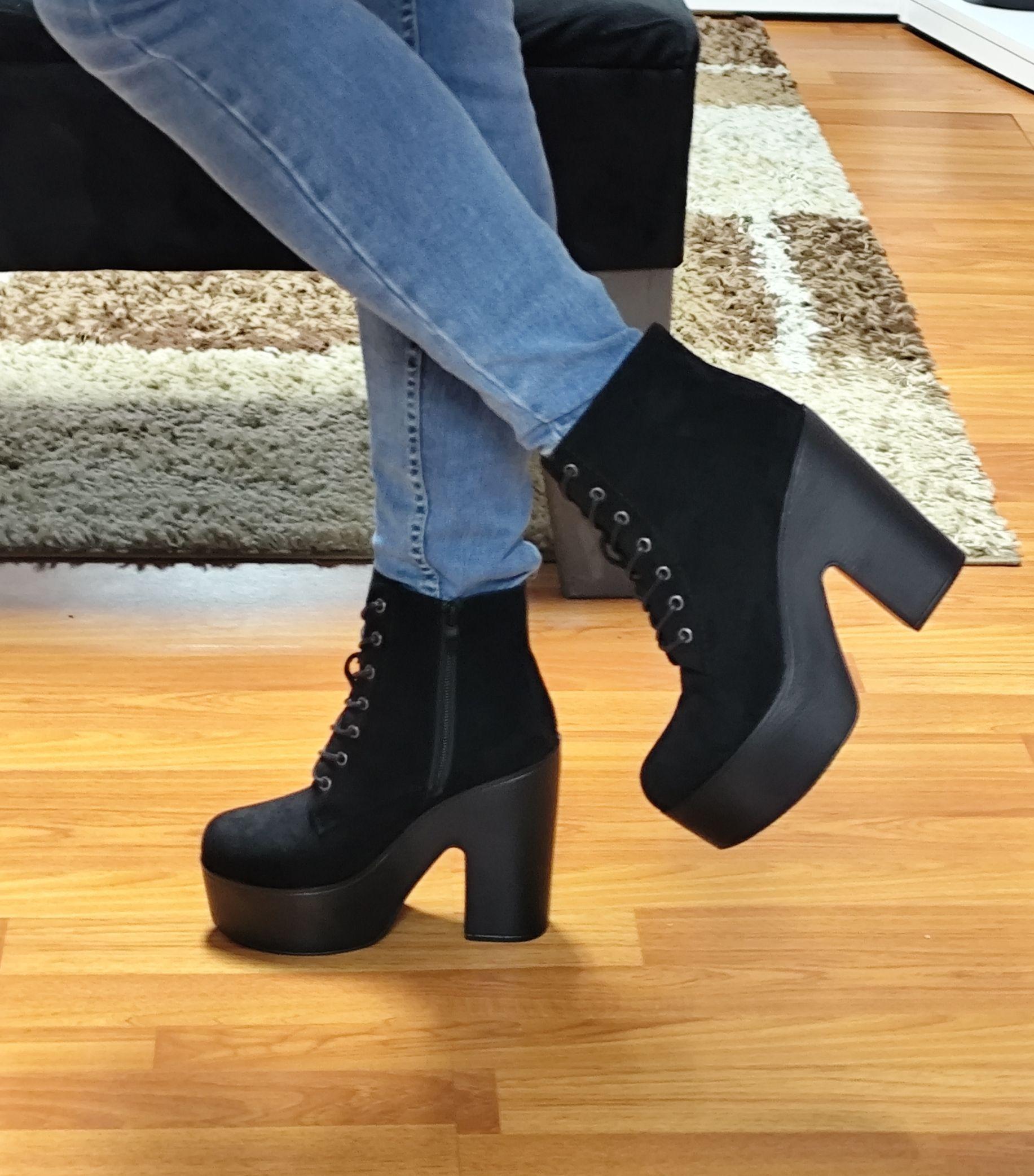 Botin Mujer  en Gamuza M295-1