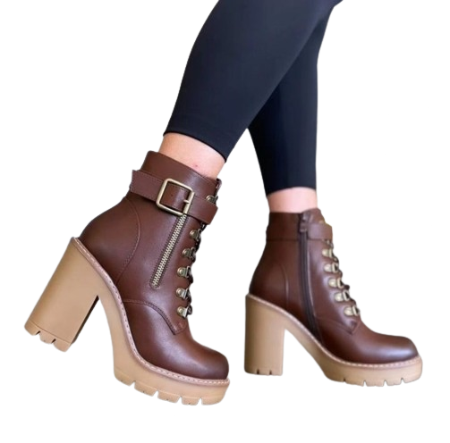 Botin Mujer con Plataforma M360 Horma Grande-0