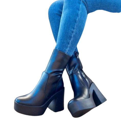 Botin Mujer con Plataforma M3300-0