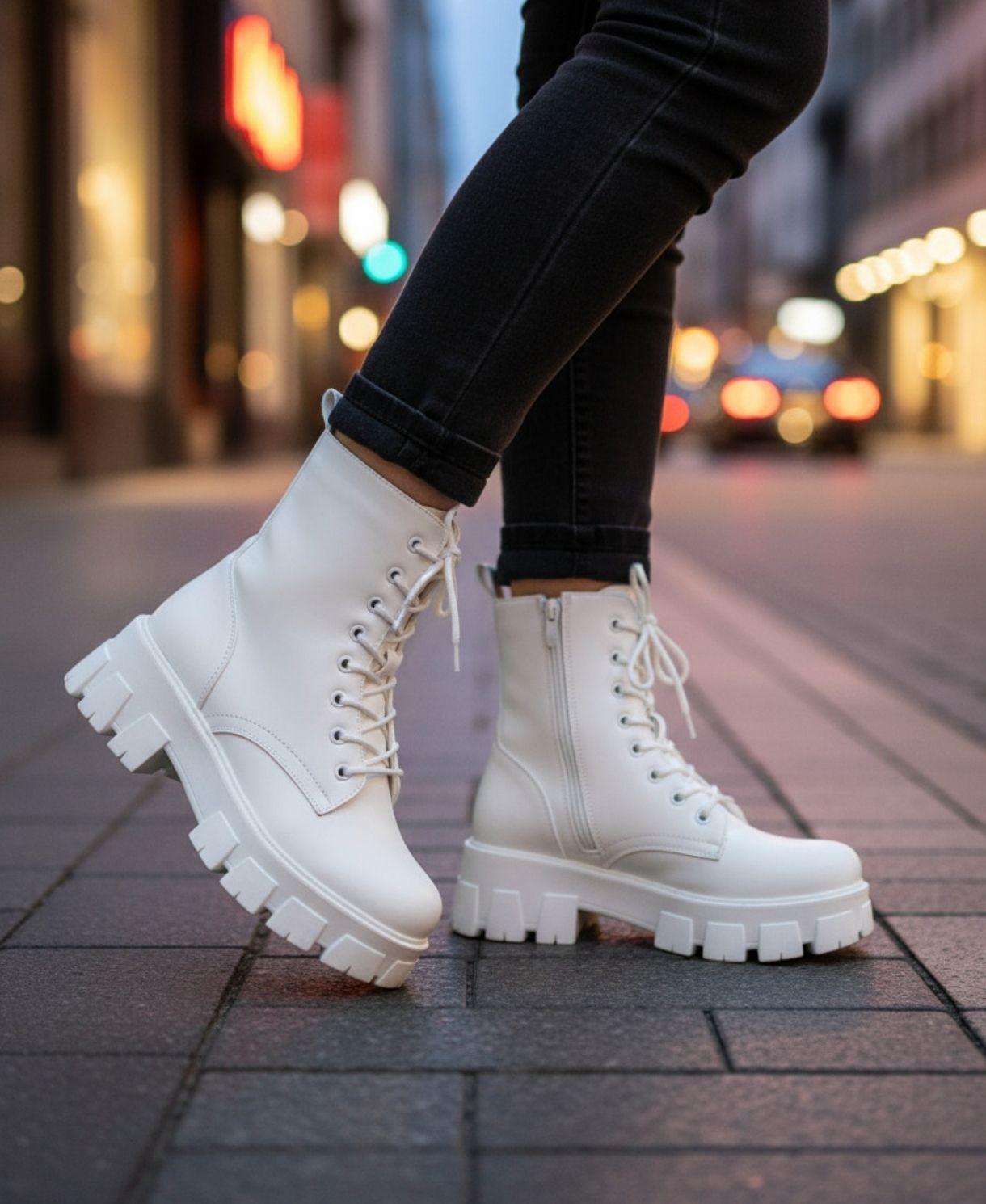 Botín / Bototo Mujer Con Plataforma  M535-0