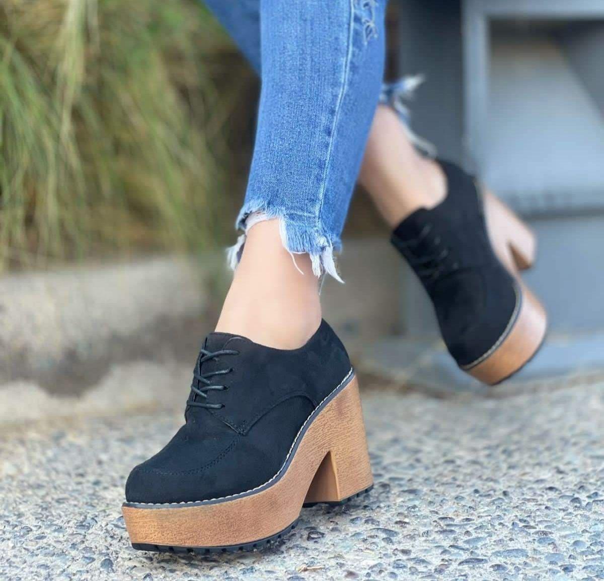 Botin Mujer en Gamuza M388-1