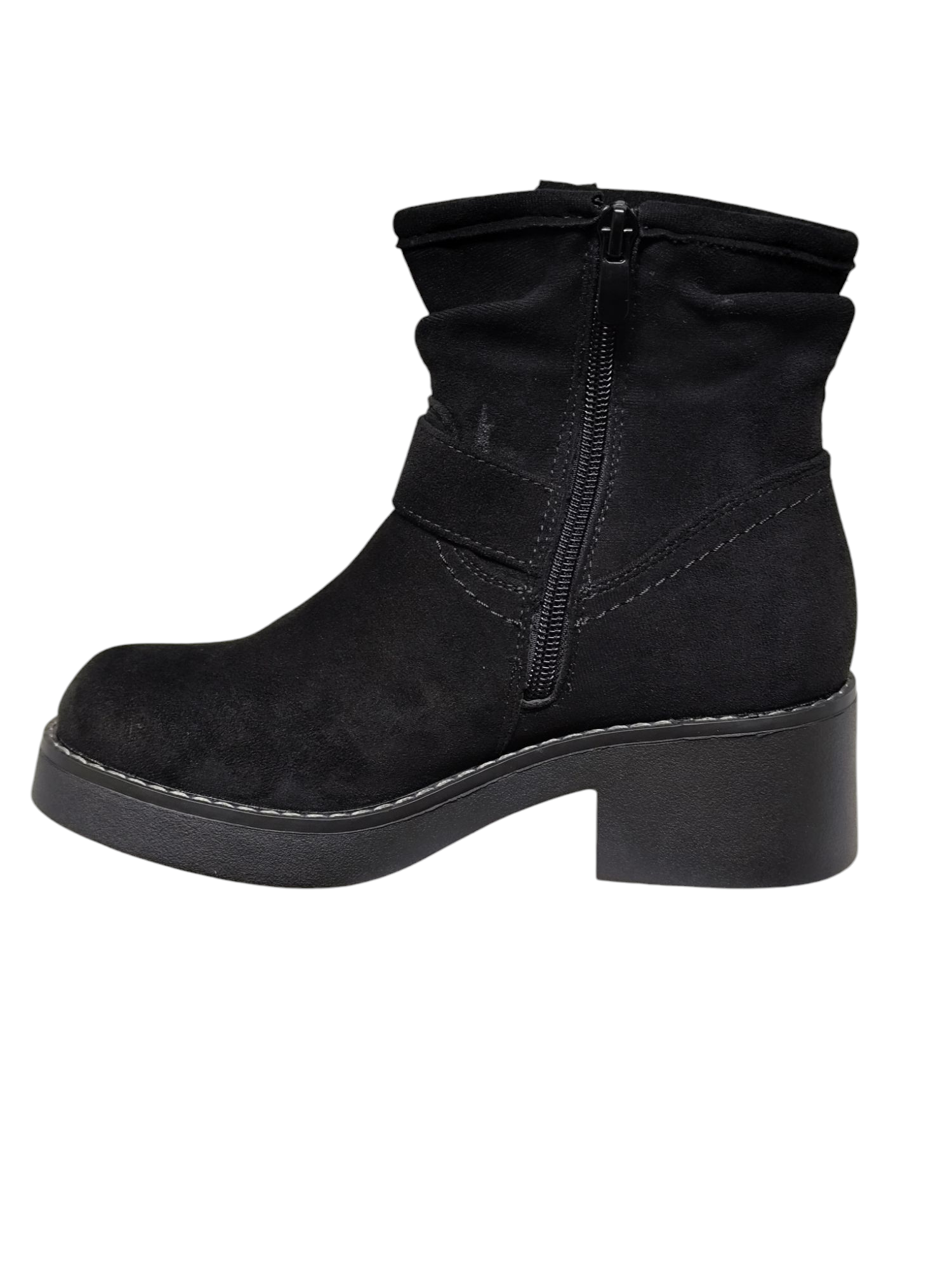 Botin Mujer en  Gamuza Taco Bajo M479-3