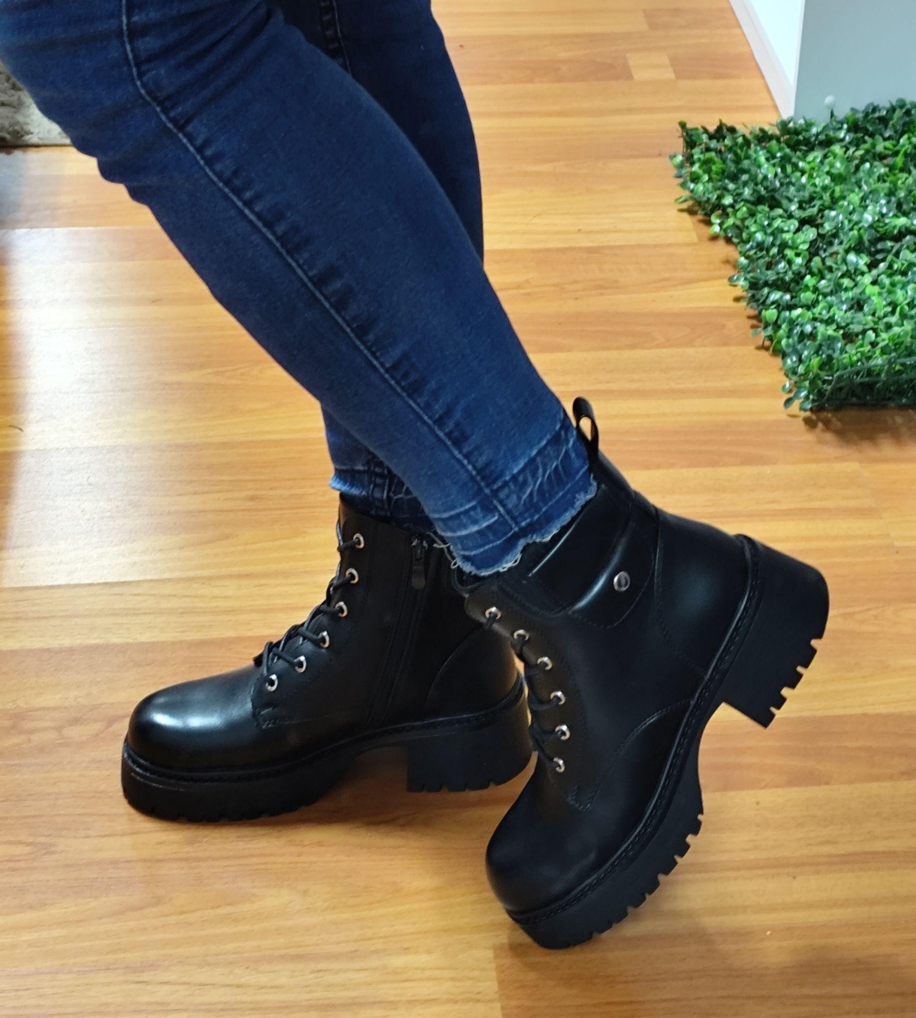 Botín Para Dama Con Plataforma  M470-0