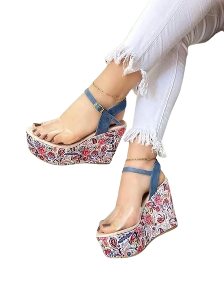 Sandalia Mujer taco chino M405 Horma Chica-0