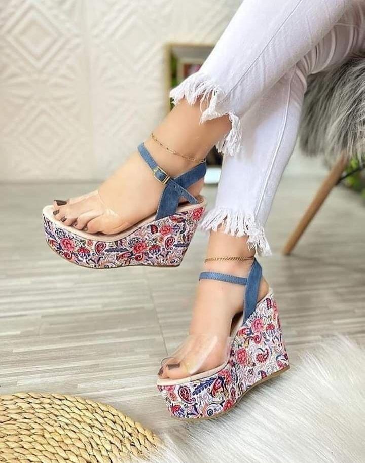 Sandalia Mujer taco chino M405 Horma Chica-1
