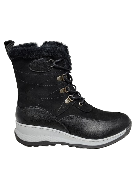 Botin Mujer Invierno en Gamuza M367-0