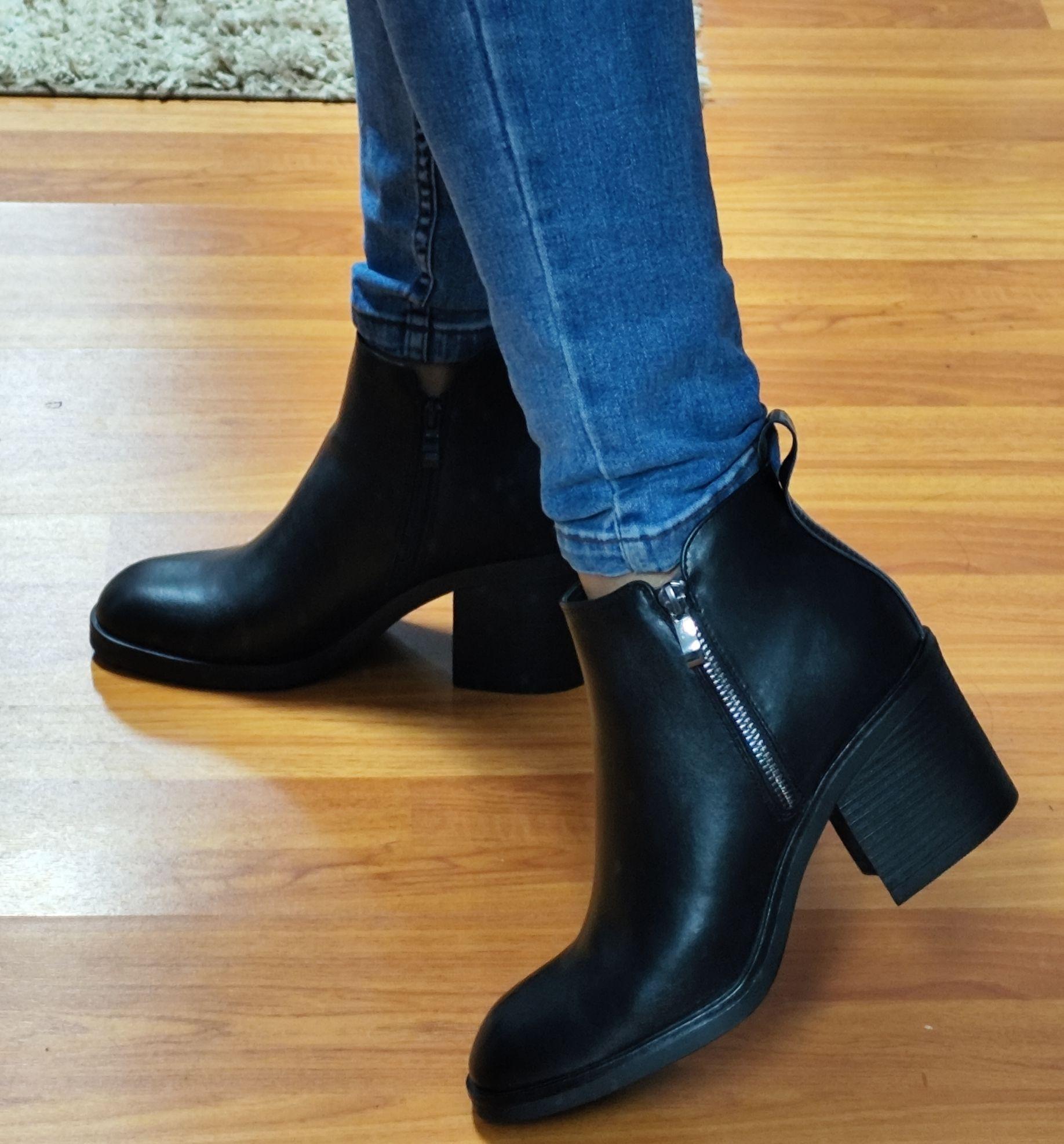 Botin Mujer Taco Bajo M459-4