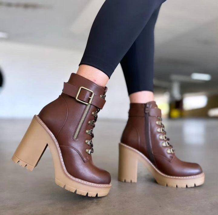 Botin MujerM360  con Plataforma -3