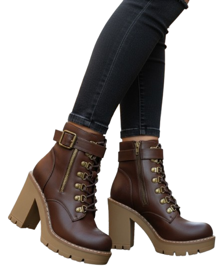 Botin MujerM360  con Plataforma -0