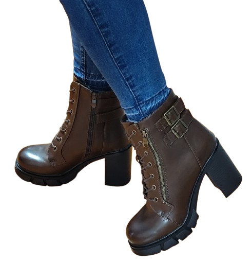 Botin  Mujer Taco Medio   M453-0
