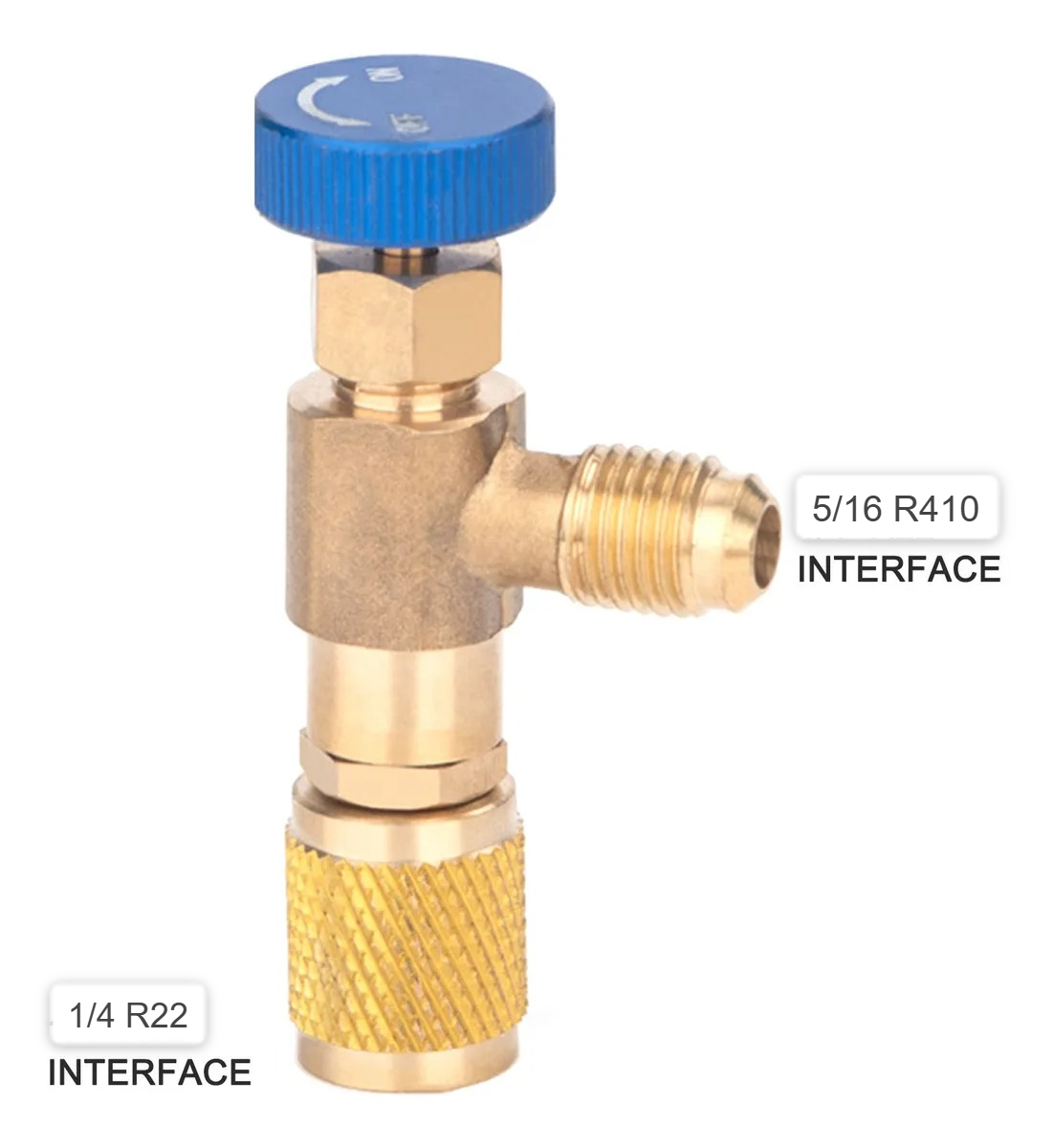 Kit Valvulas de Seguridad adaptador R410A-R22-2