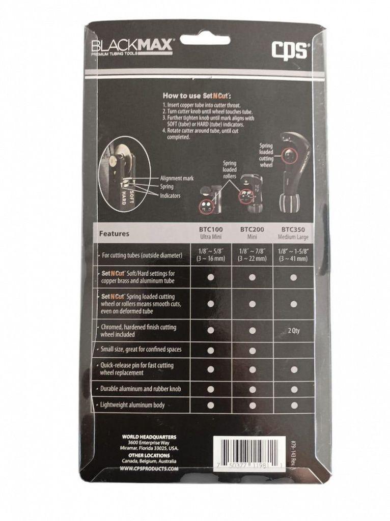 Kit Corta Tubos CPS BlackMax-1