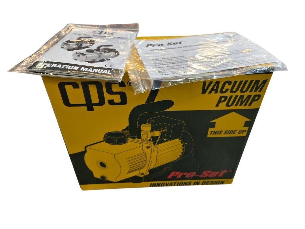 Bomba de Vacio 4 CFM 1 etapa CPS-2