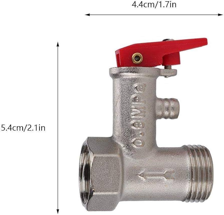 Valvula de Alivio Solenoide - Seguridad Para Caldera De Agua-1