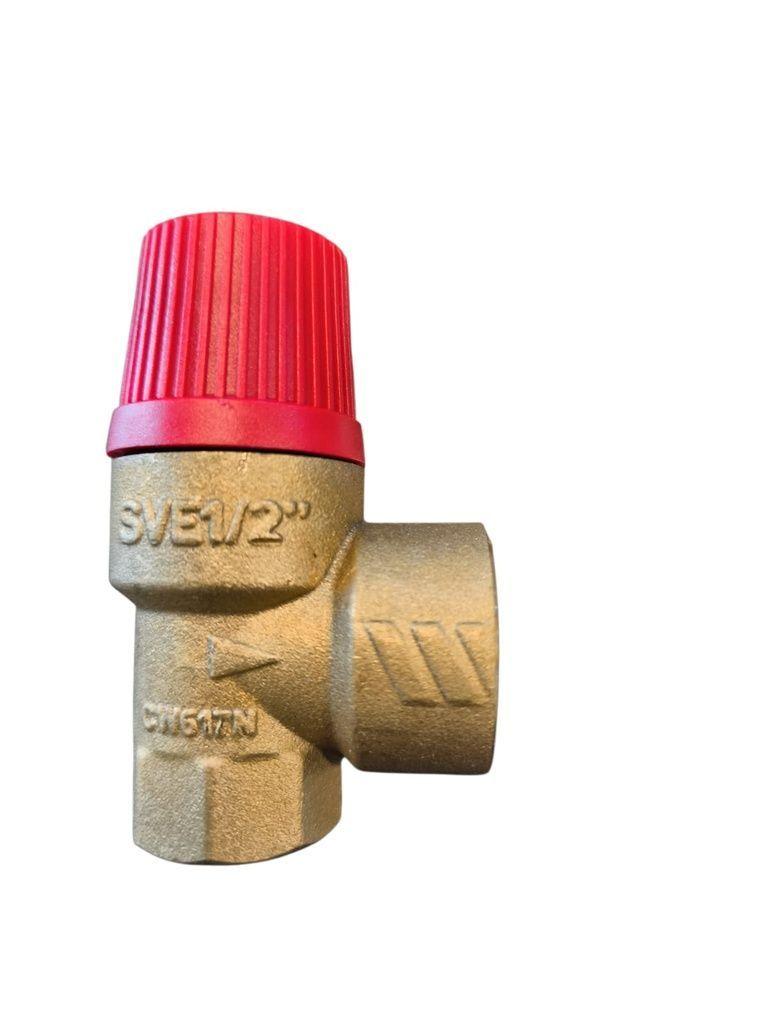 Valvula de Alivio - Seguridad 1/2'' 3 BAR.-0