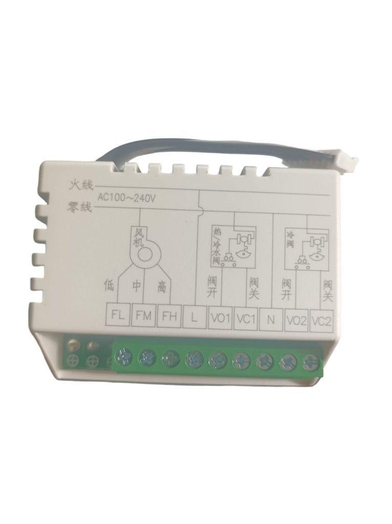 TERMOSTATO AMBIENTE FANCOIL 2/4 pines DIGITAL HONEYWELL 220 V-2