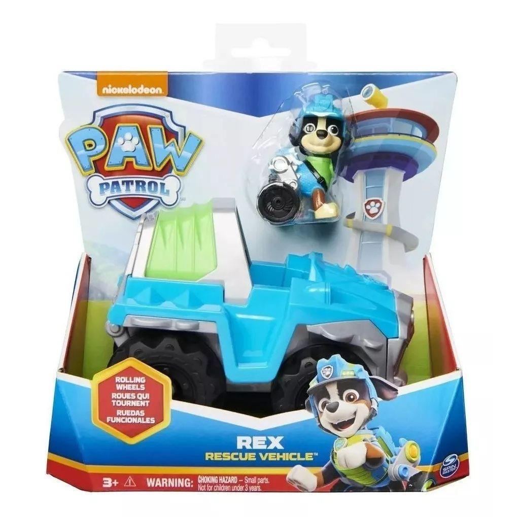 Vehículo Paw Patrol Rex-0