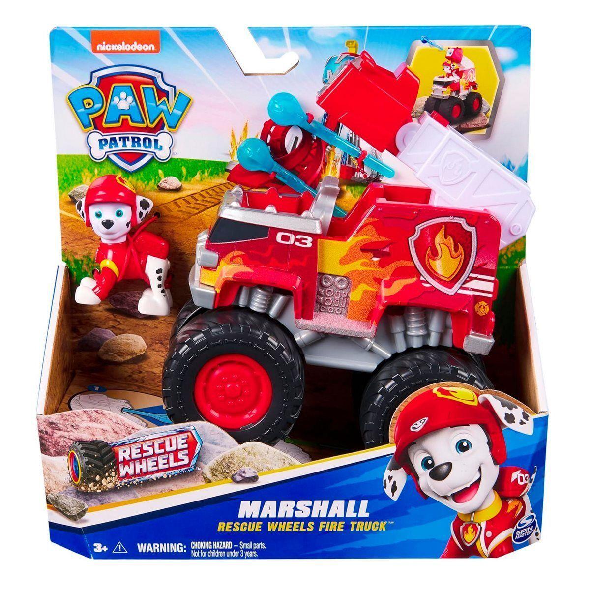 Vehículo Marshall Rescue Wheels Paw Patrol-0