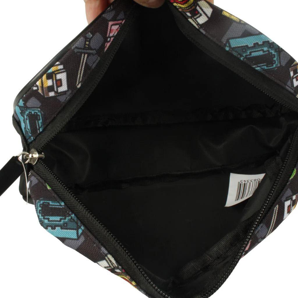 Pack Mochila Escolar Minecraft + Lonchera + Estuche-7