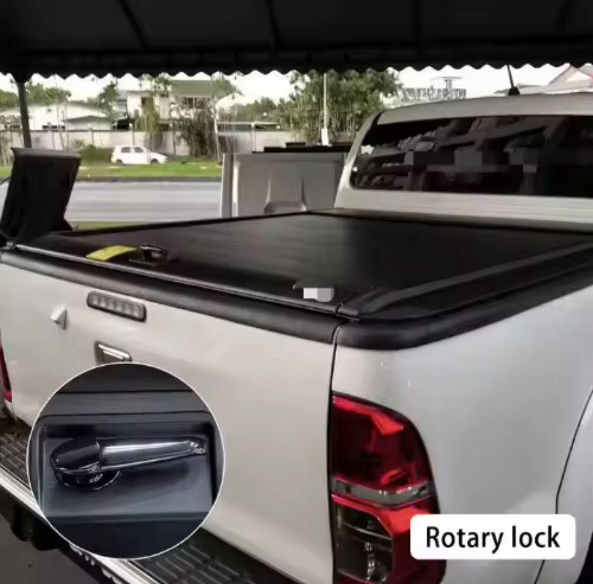 tapa retráctil para camioneta poer y hilux 2016 2021-2