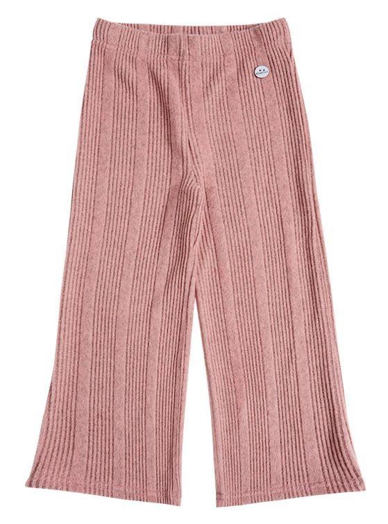 Pantalón Ancho Tejido Bebé Niña-1