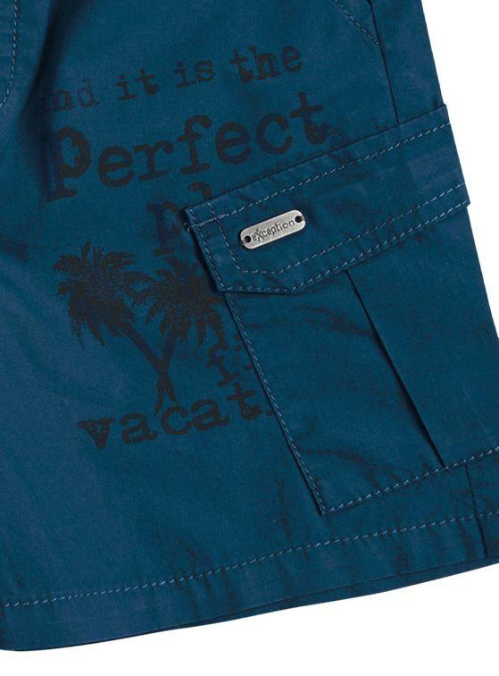 Bermuda Tela Bebé Niño Tela Paper Touch-2