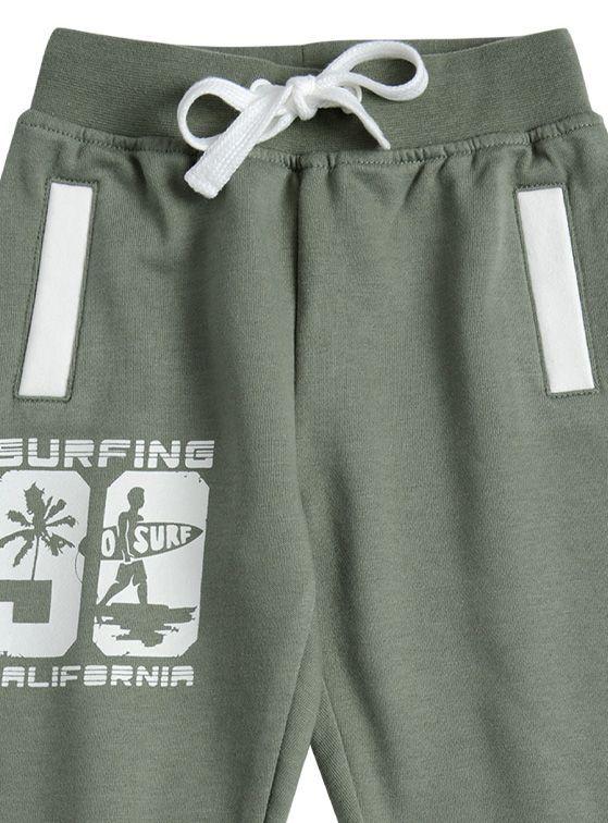 Pantalón Buzo Tela Verano Bebé Niño Cintura Elástica-2