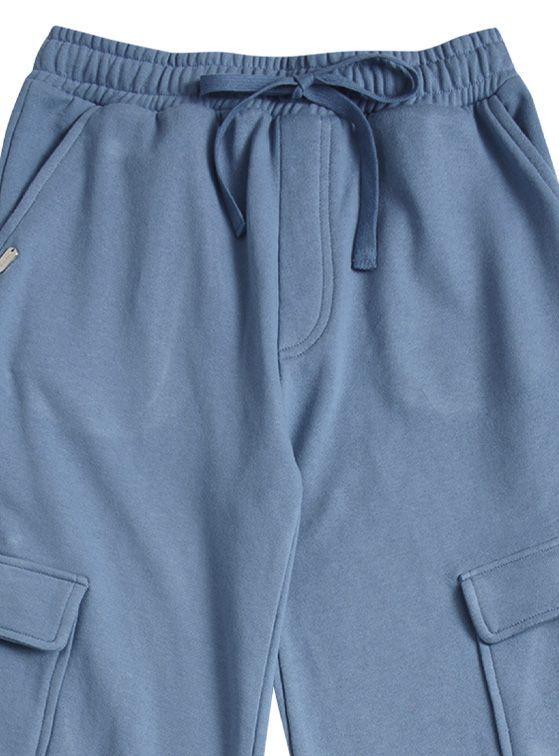 Pantalón Buzo Tela Franela Verano Niño-2