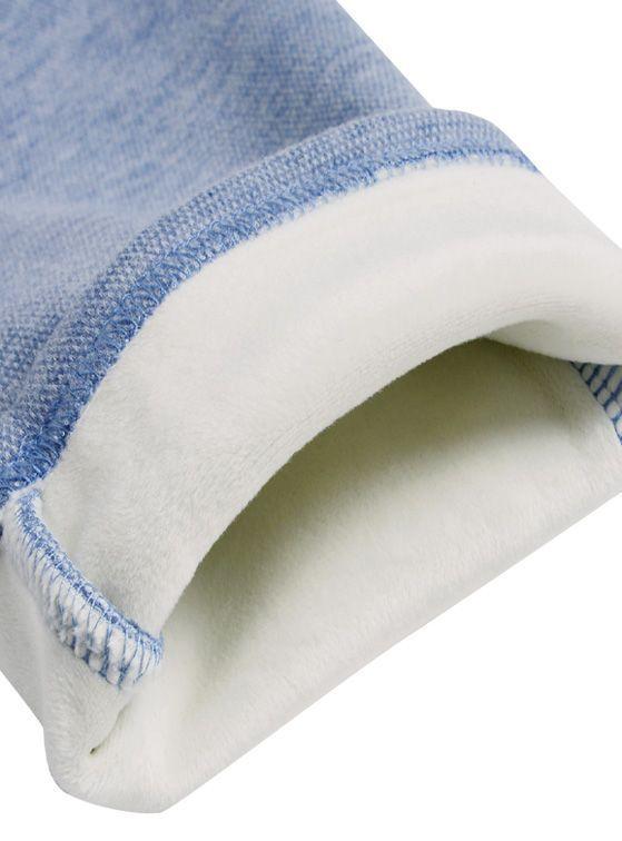 Calza Interior Peludo Niña con Bordado-2