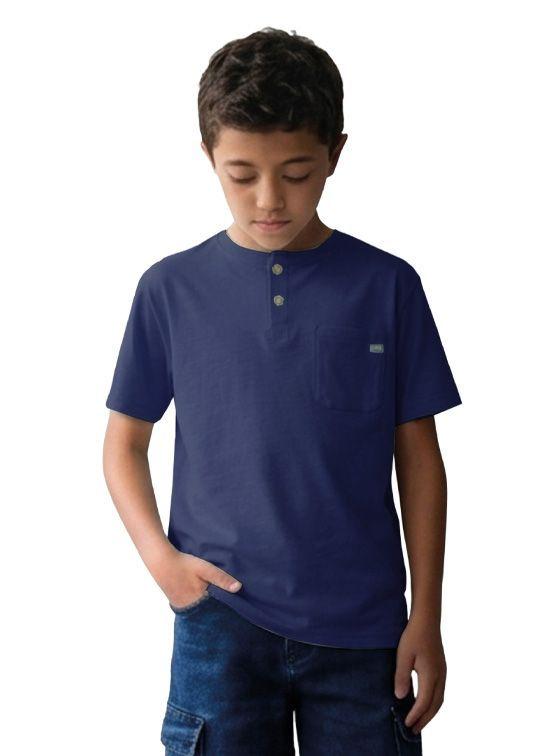 Polera Manga Corta Niño Cuello Redondo-0