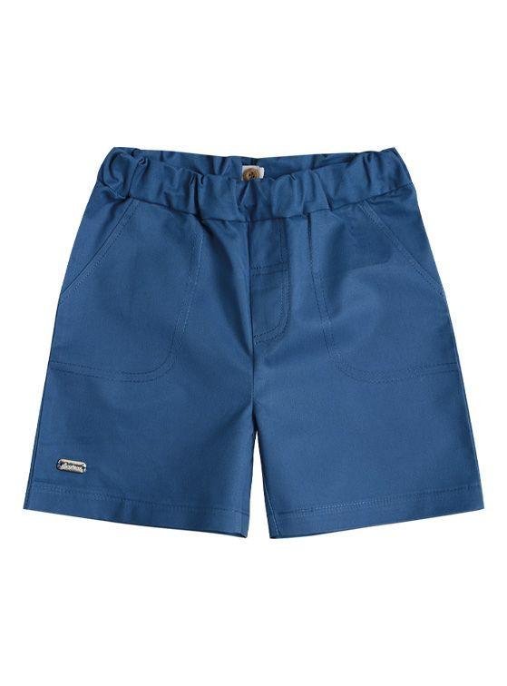 Conjunto Camisa y Bermuda Tela Bebé Niño-3