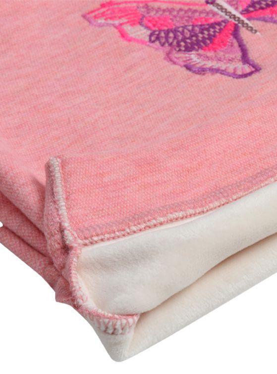 Polerón Franela Interior Peludo Bebé Niña Mariposa-2