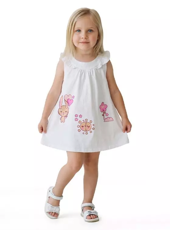 Vestido Bebé Niña Slub Jersey Algodón-0