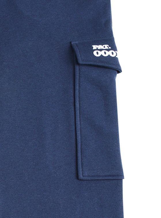 Pantalón Buzo Franela Niño con Bolsillo y Estampado-2