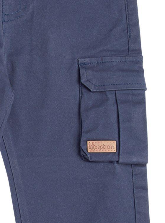 Pantalón Gabardina Bebé Niño de Algodón-2