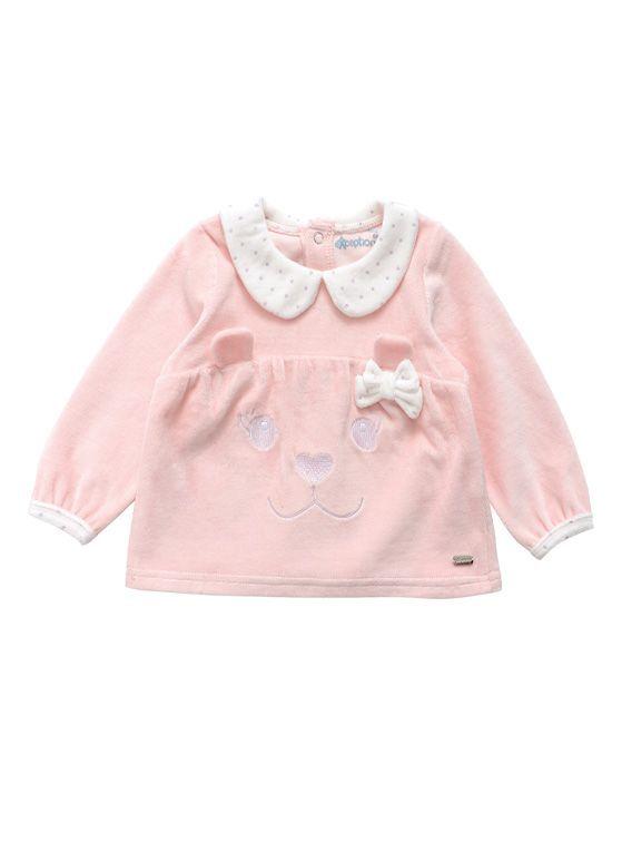Conjunto Plush Bebé Niña 2 Piezas-1