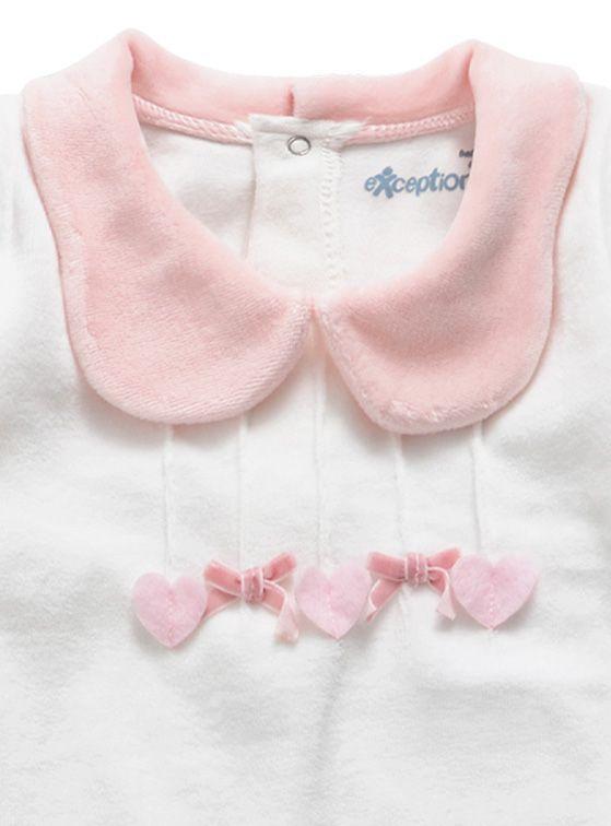 Osito Plush Bebé Niña con Broches-1