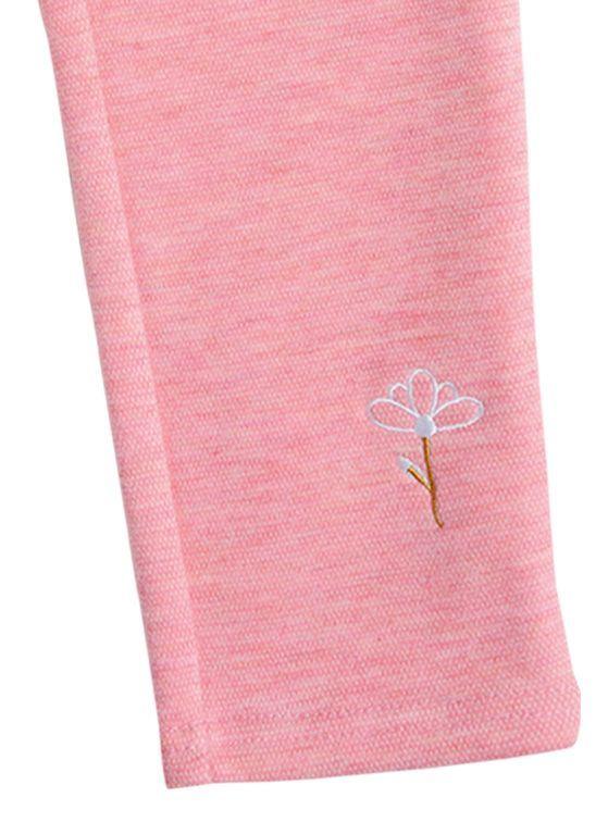 Calza Interior Peluda Bebé Niña Lisa con Bordado-3