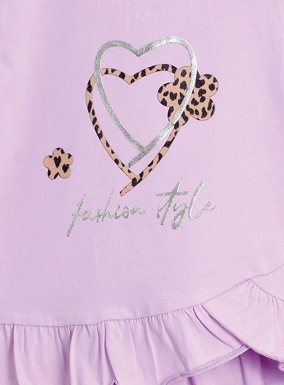 Polera Manga Larga Bebé Niña Corazón-1