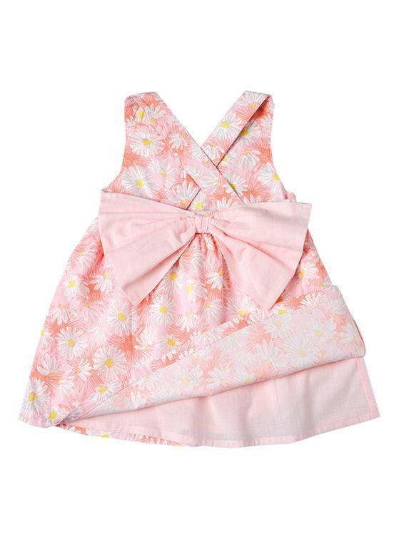 Vestido Tela Bebé Niña-4