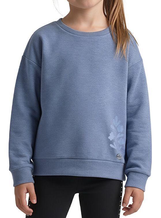 Polerón Franela Interior Peludo Niña Cuello Redondo-2