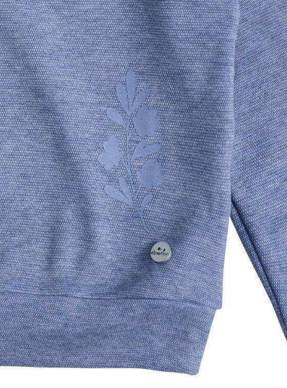 Polerón Franela Interior Peludo Niña Cuello Redondo-3